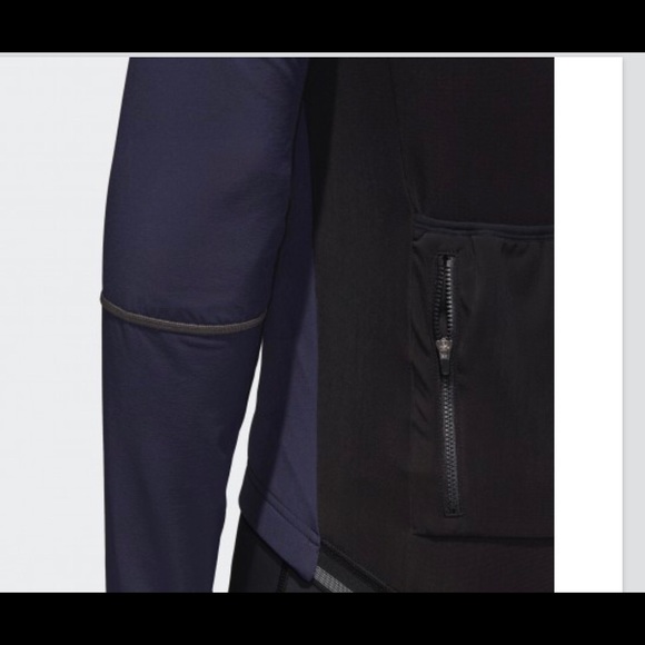 adidas Climaheat men’s Cycling Winter Jacket navy - Picture 2 of 16